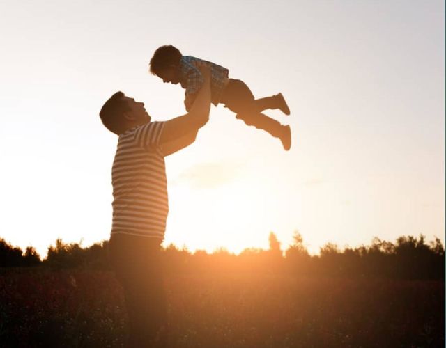 father and son
