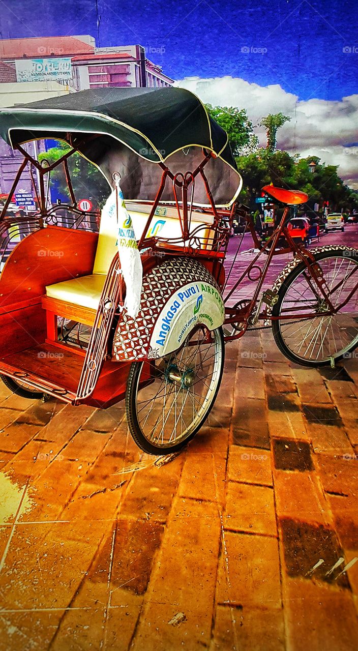 Powered by human @becak