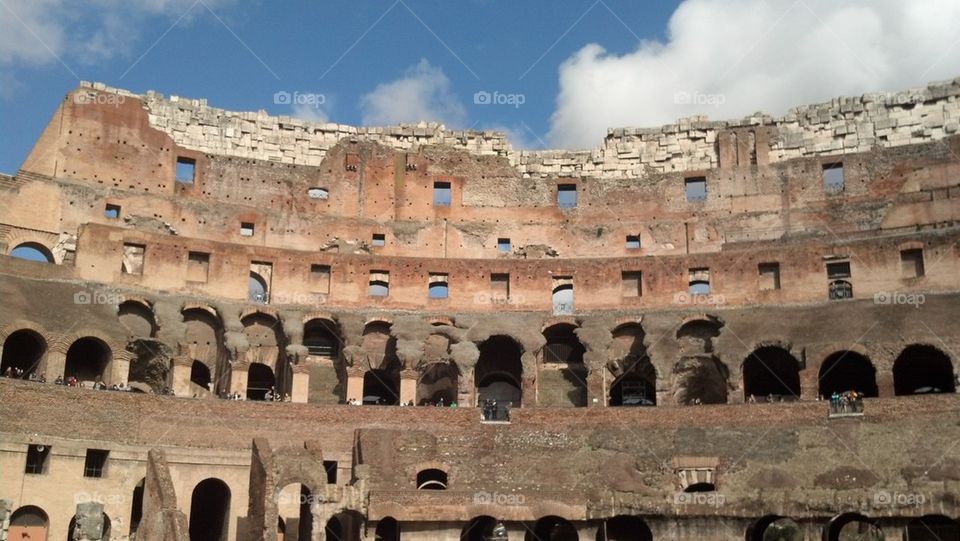 The coliseum