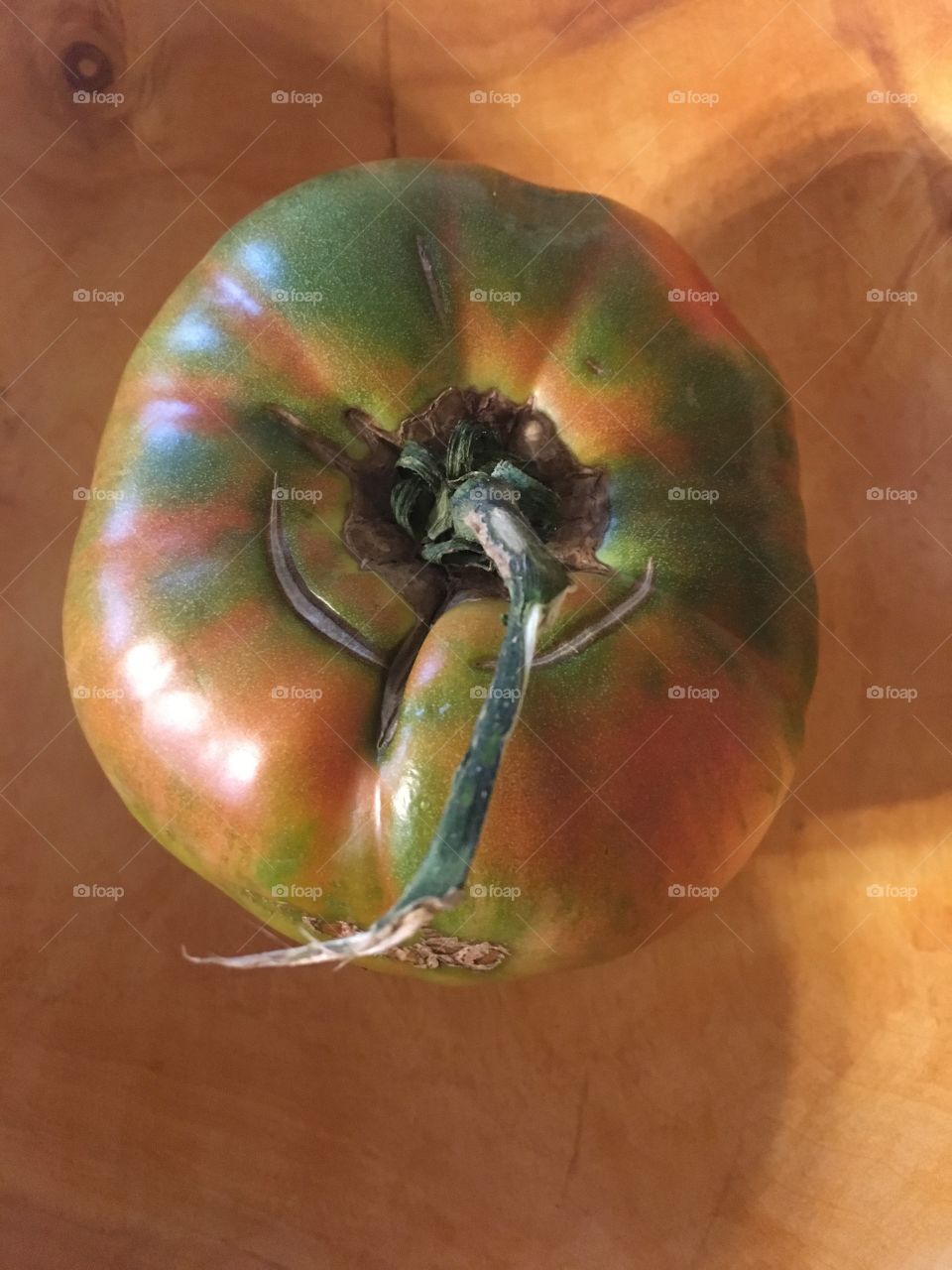 Tomato ripening off the vine