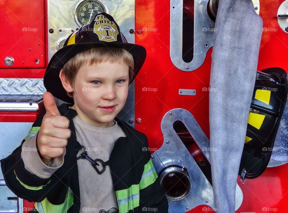 Young Fireman