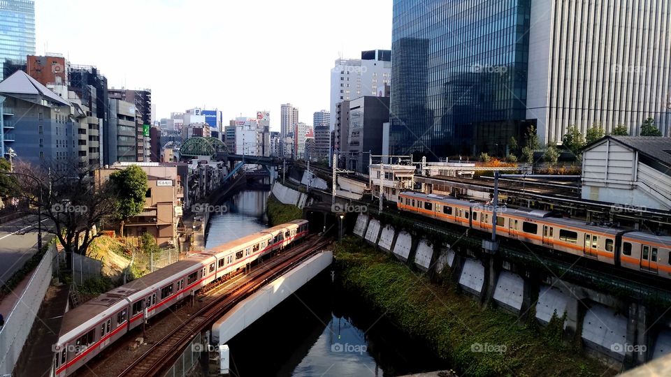 Scenery of Ochanomizu, Tokyo