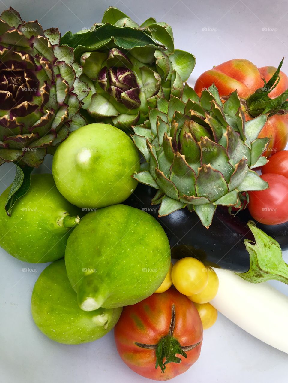 Fruits and vegetables gesund, frisch, gut