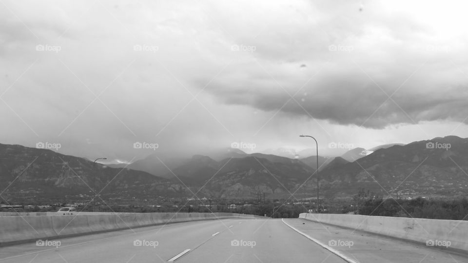 Colorado Mountain Range 