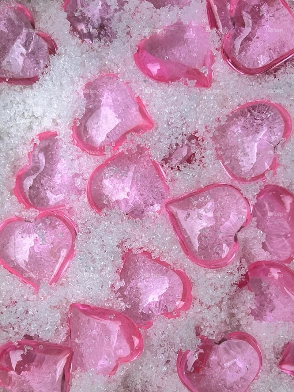 Hearts in sugar 