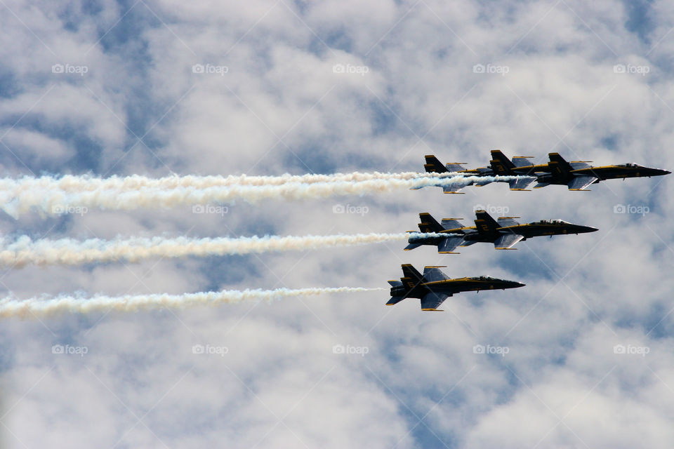 Blue Angels Flyover Kingwood TX Hospital