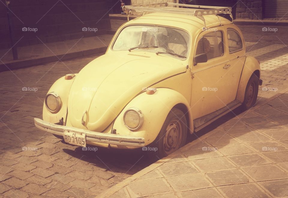 Vintage VW Beetle