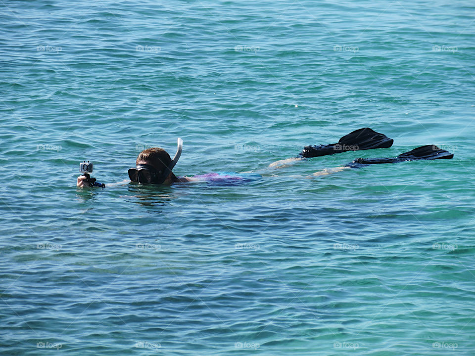 Snorkeling with a camera