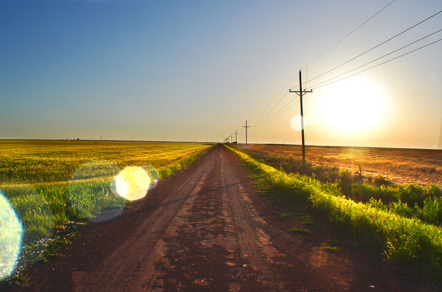 Road in oklahoma