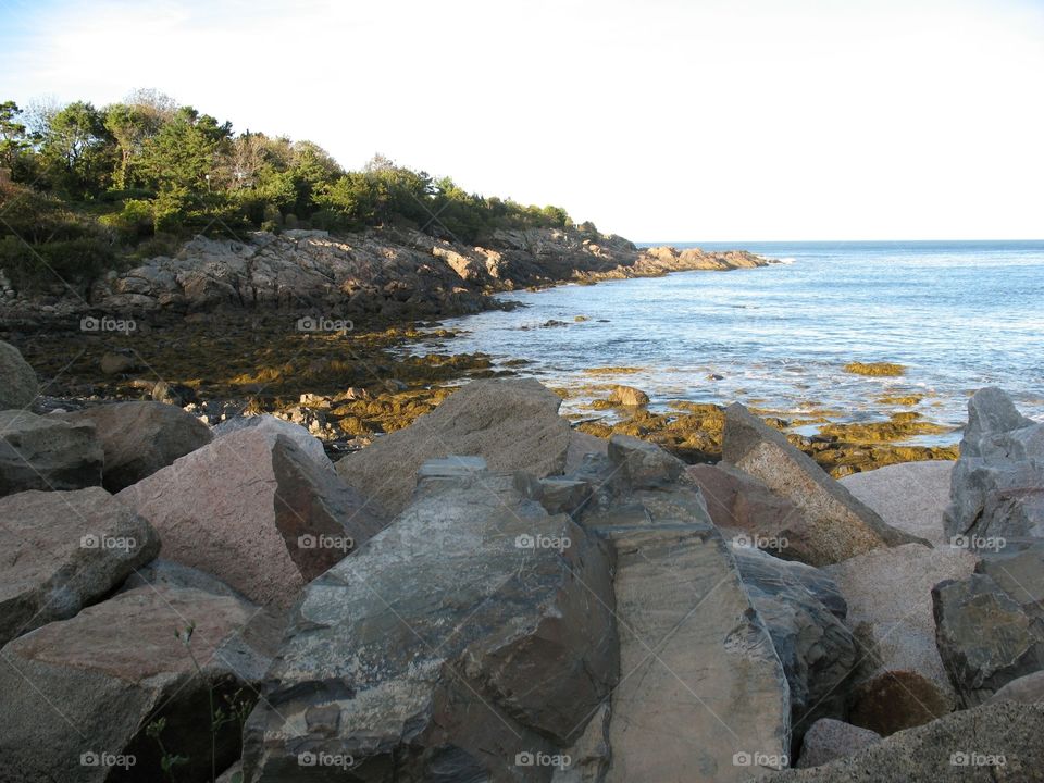 Rocks at Perkins Cove 