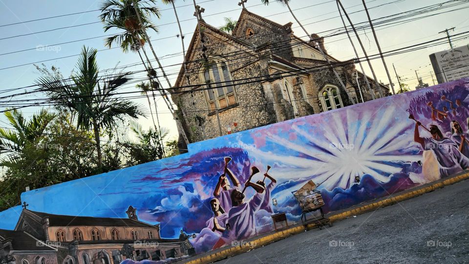 St. Mark's Anglican church in Brown's Town, Jamaica