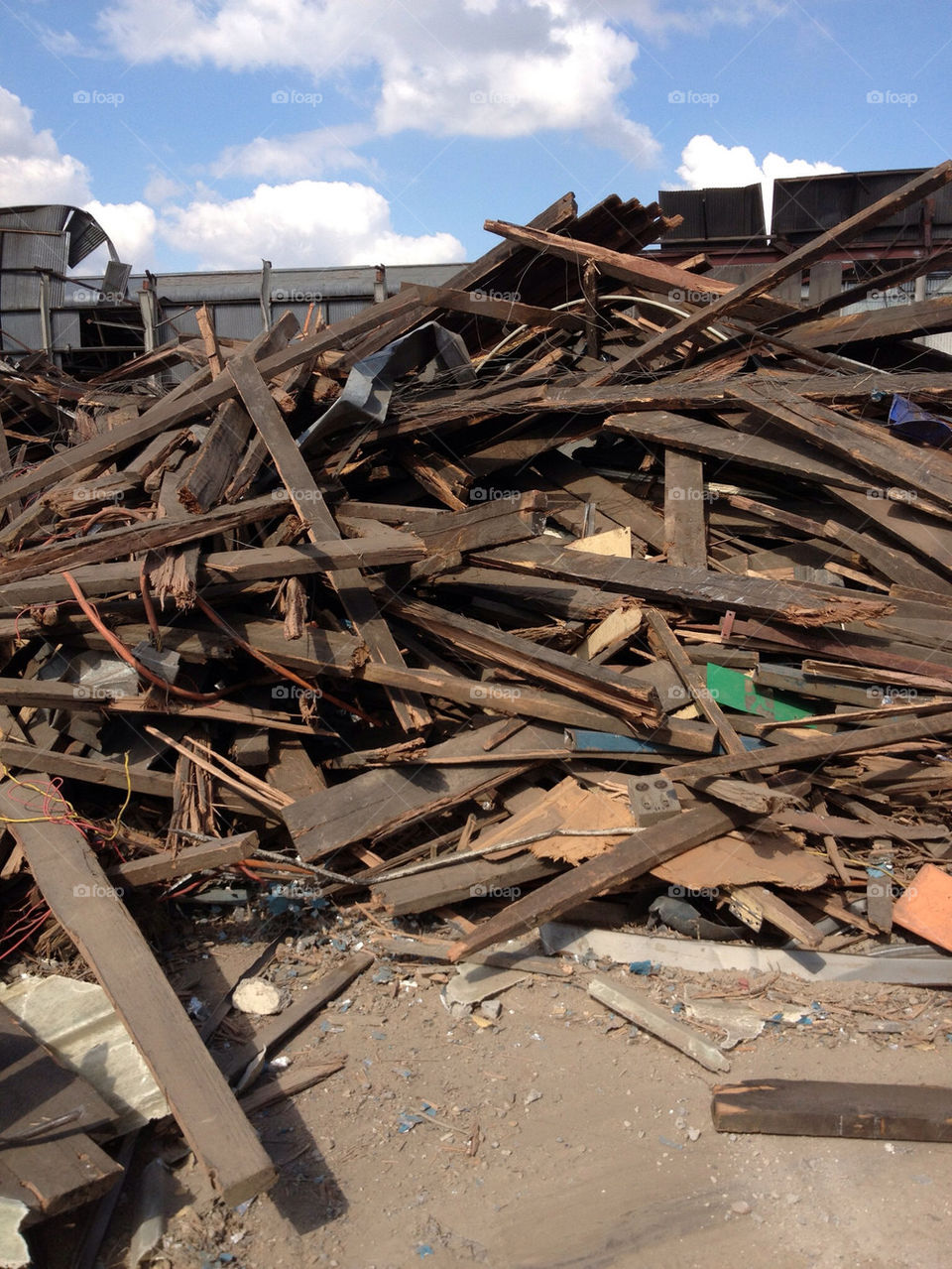 wood timber fire building by clandra