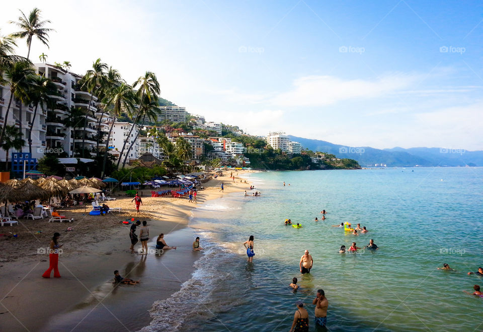 Mornings by the beach