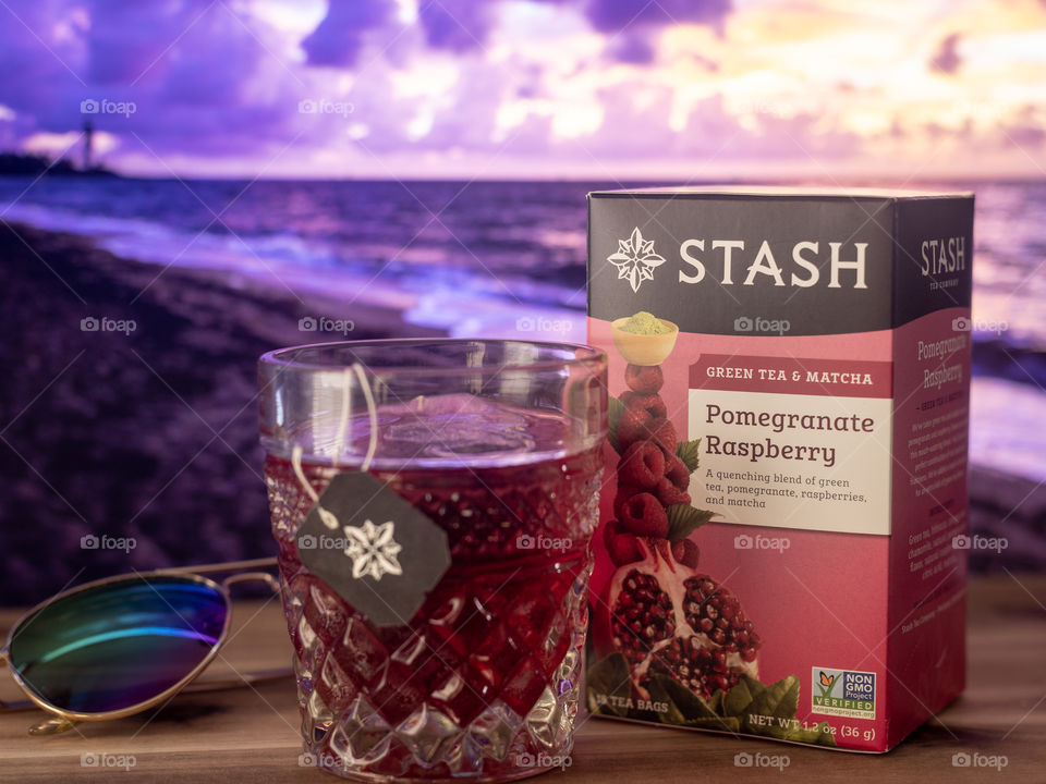Stash entry...relaxing tea on the beach 