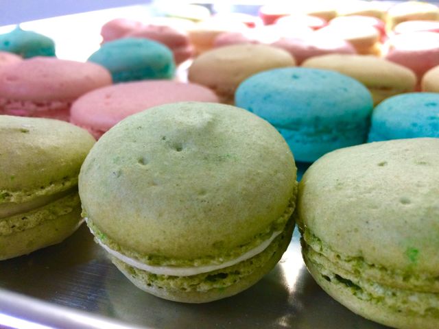 Colorful macaroons