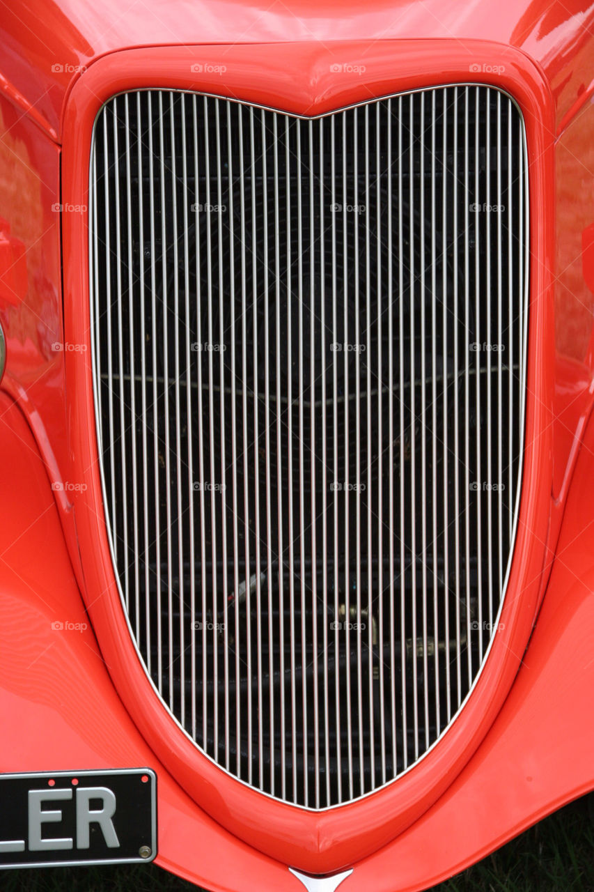 car red hot grill by kshapley