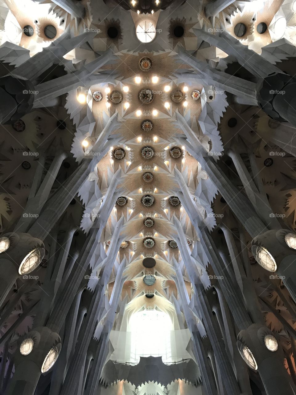 Sagrada Família teto