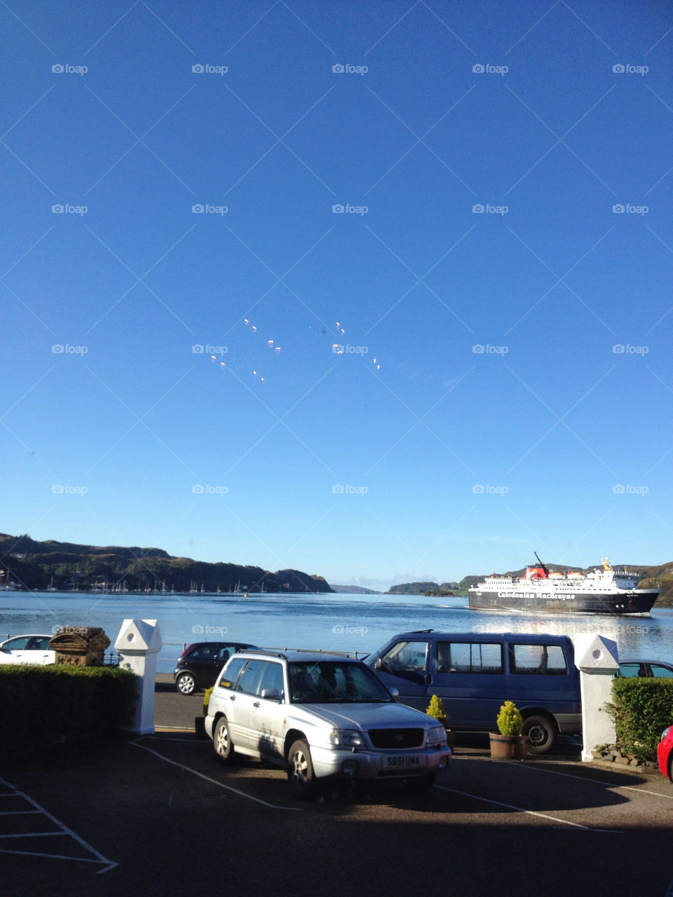 oban scotland oban view from hotel lights are a mystery by louisa