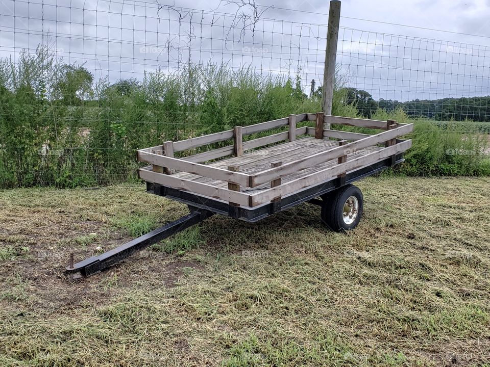 Rustic wagon