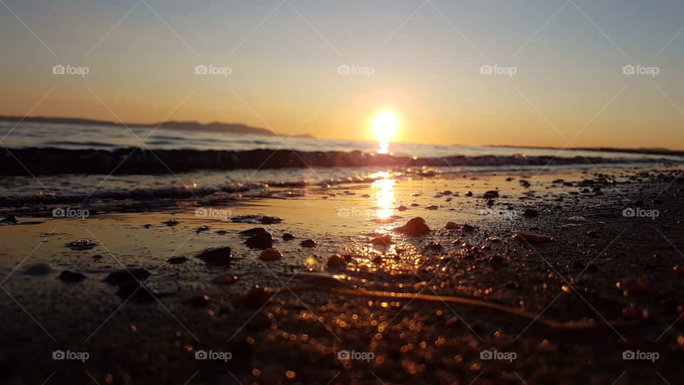 Prestwick shore Scotland