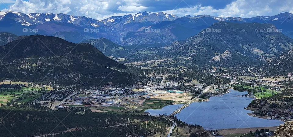 Mount Olympus above Estes