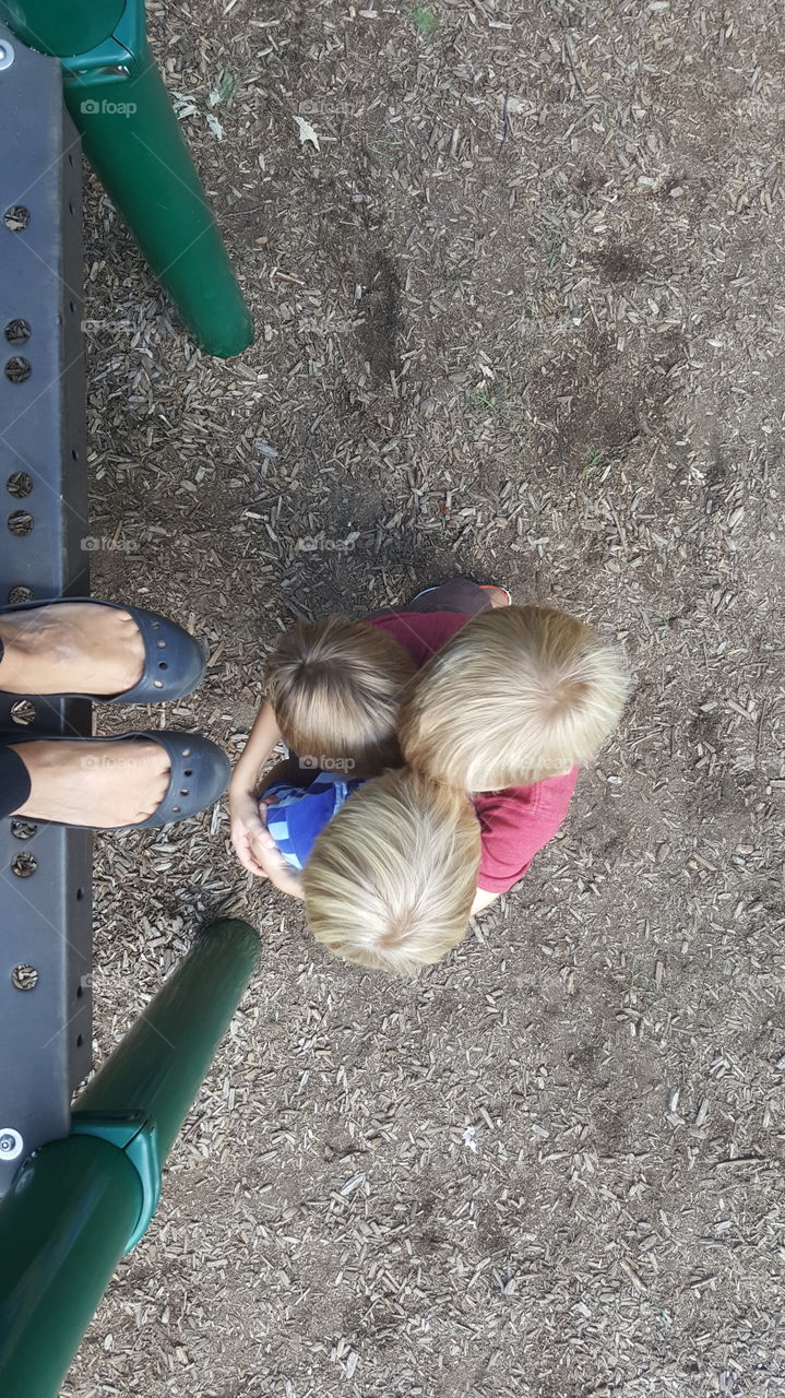 looking down on love