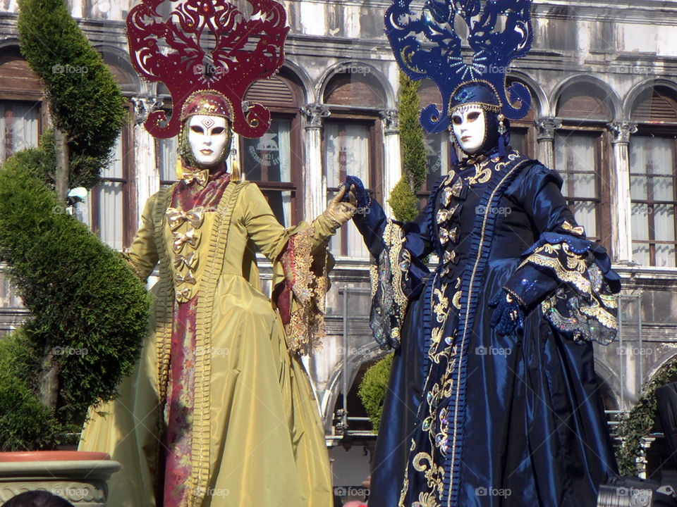 at the carnival of Venice