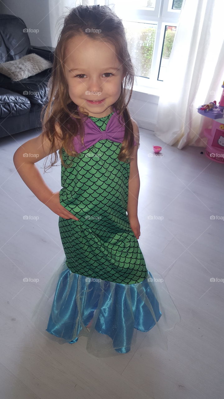 mermaid dress up!