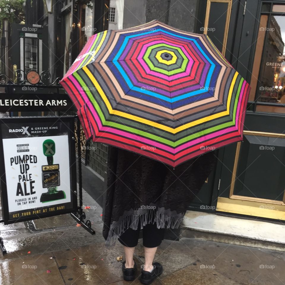 A Rainy Day In London UK