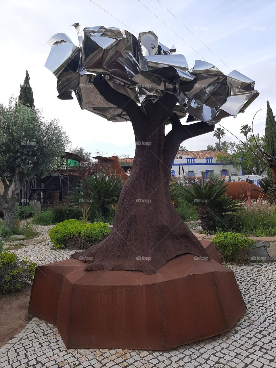 Visual Street Art - Silver Tree