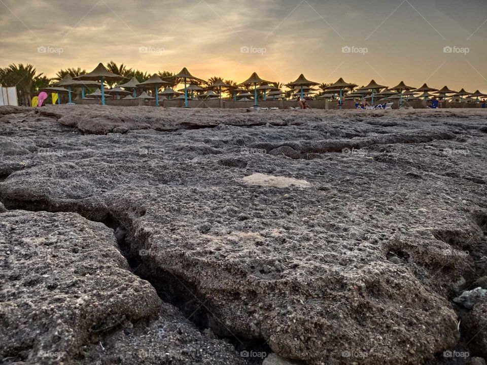 sunset in Sharm el Sheikh