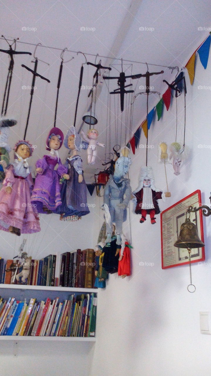 Dolls of the Theater "Puppet Format", St. Petersburg