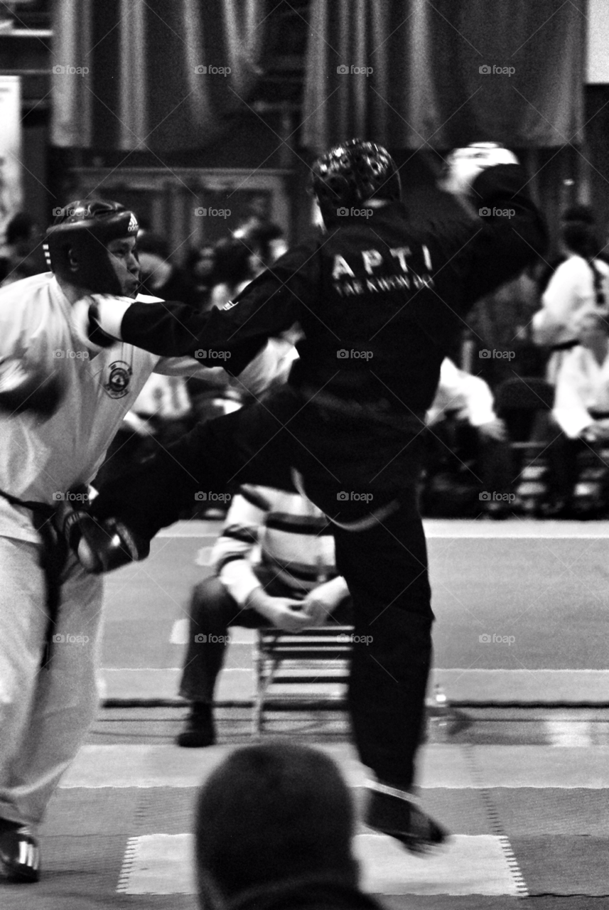 sport kick punch fighting by Dario_Orlando_13