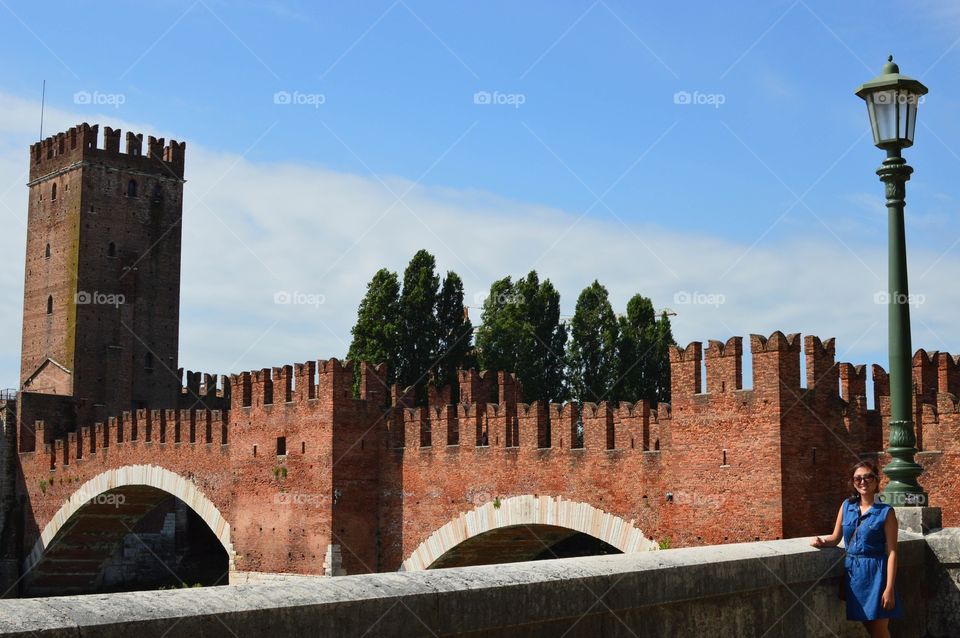 A lady in Verona 