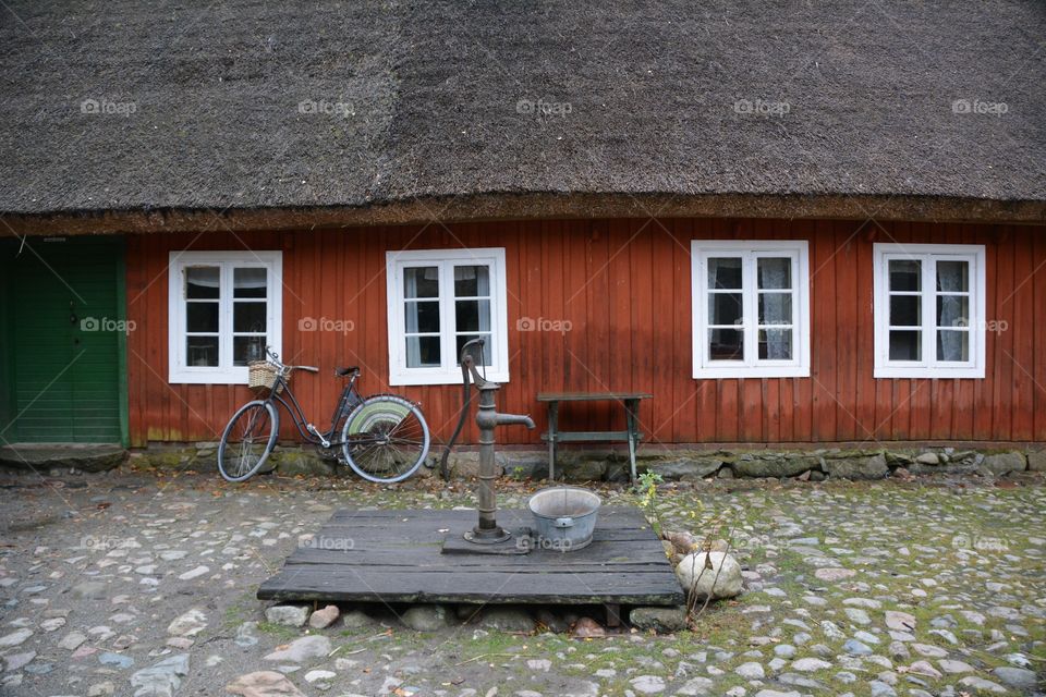 Rustic courtyard 