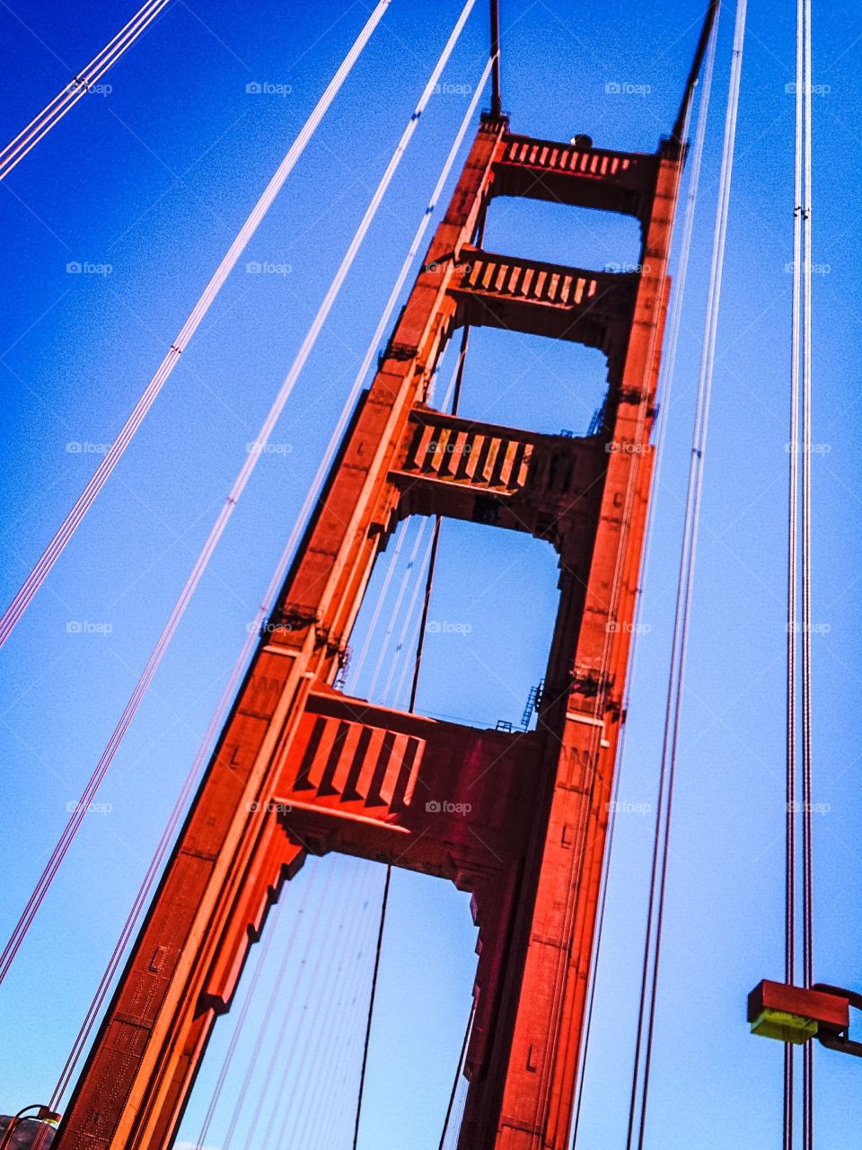 The golden gate bridge is one of San Francisco's greatest landmarks.