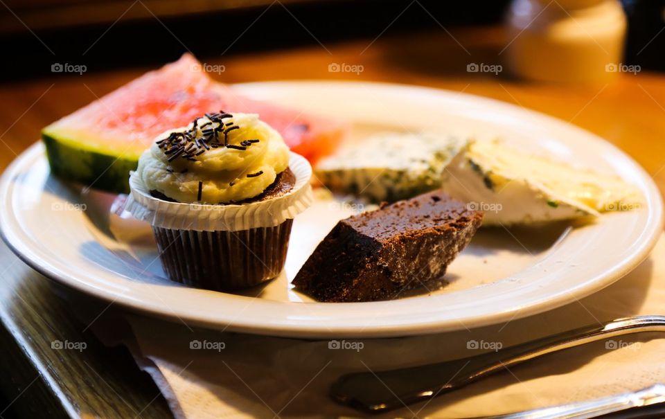 Close-up of food in plate