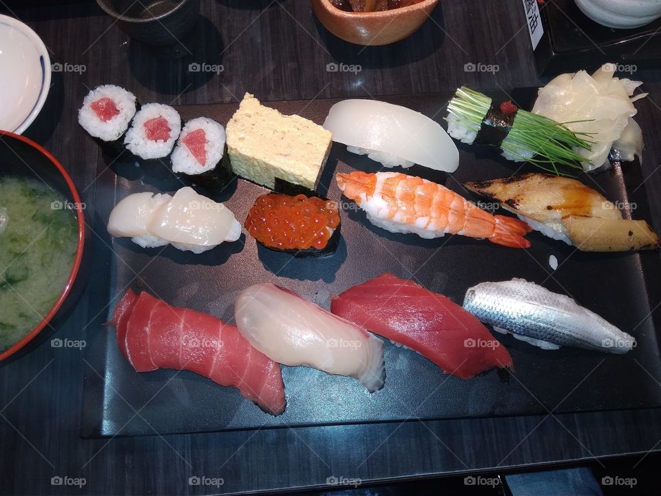 Sushi in Fukuoka