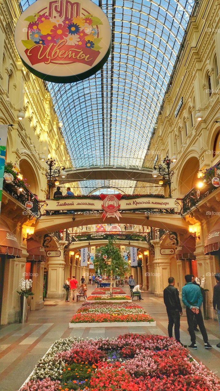Shopping center in Moscow