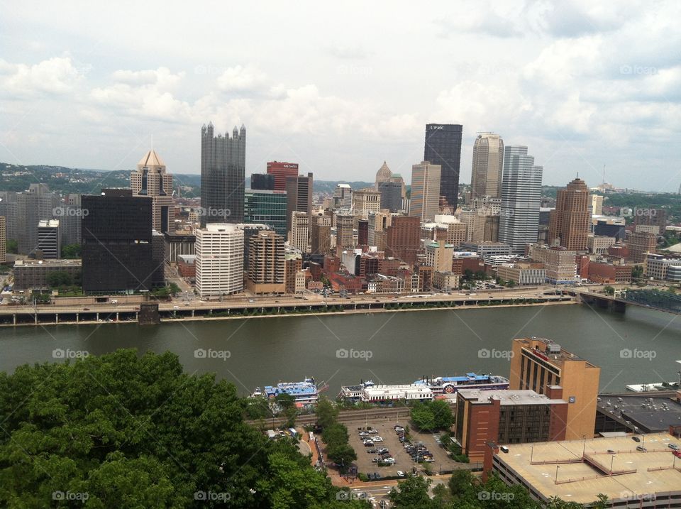 Downtown Pittsburg 