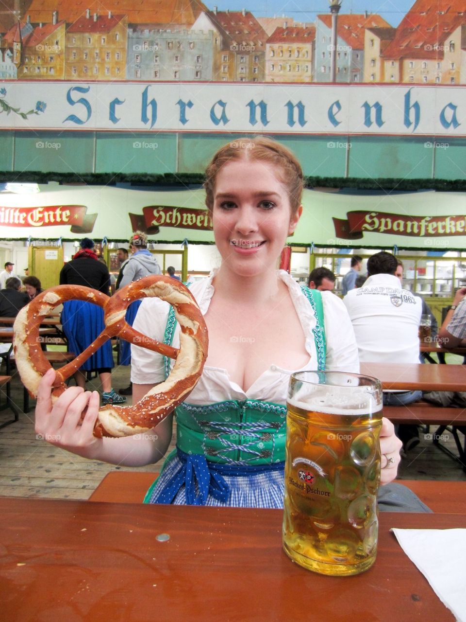 Breakfast at Oktoberfest 