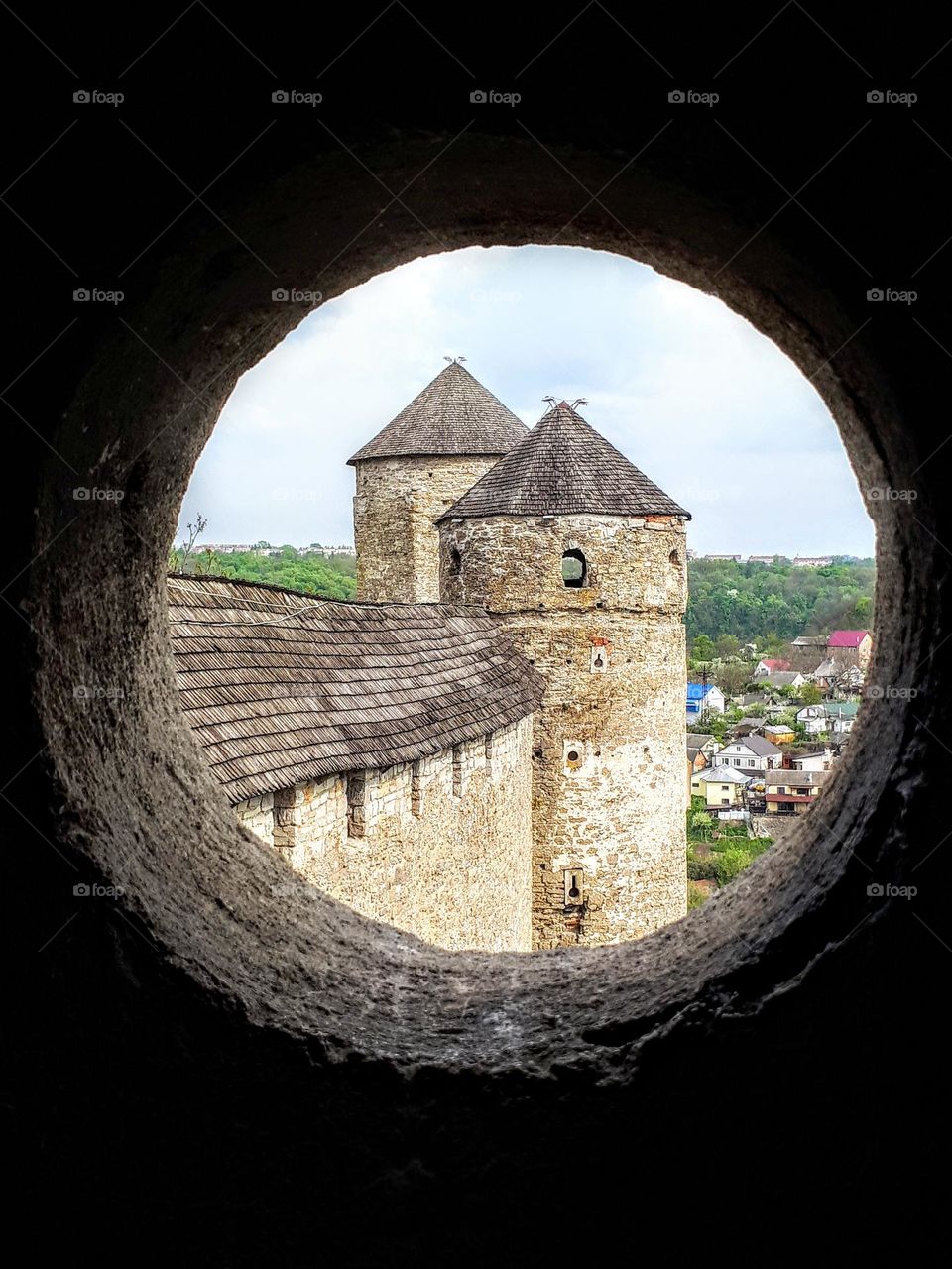 view of the fortress Kamenetz Podolsky