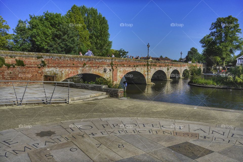 Bridge . River