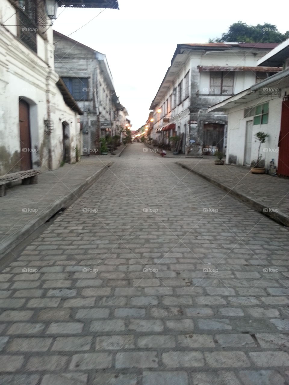 calle crisologo vigan ilocos philippines. we took a one day trip to vigan