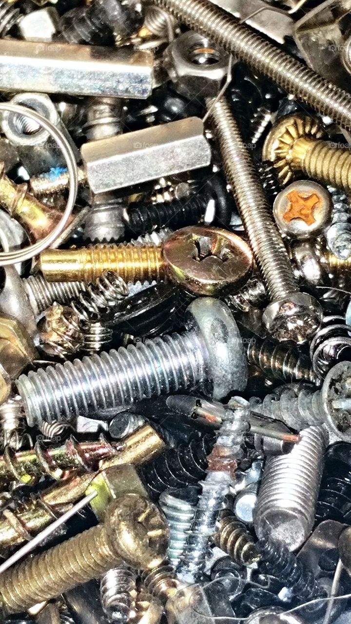 Closeup Screws 