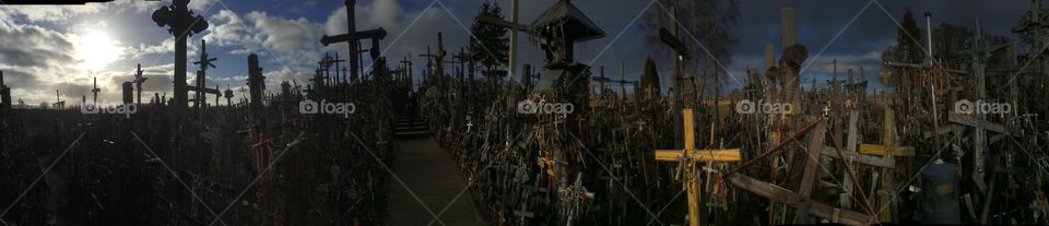 The hill of crosses in Lithuania - possibly the most special landmark I ever saw 