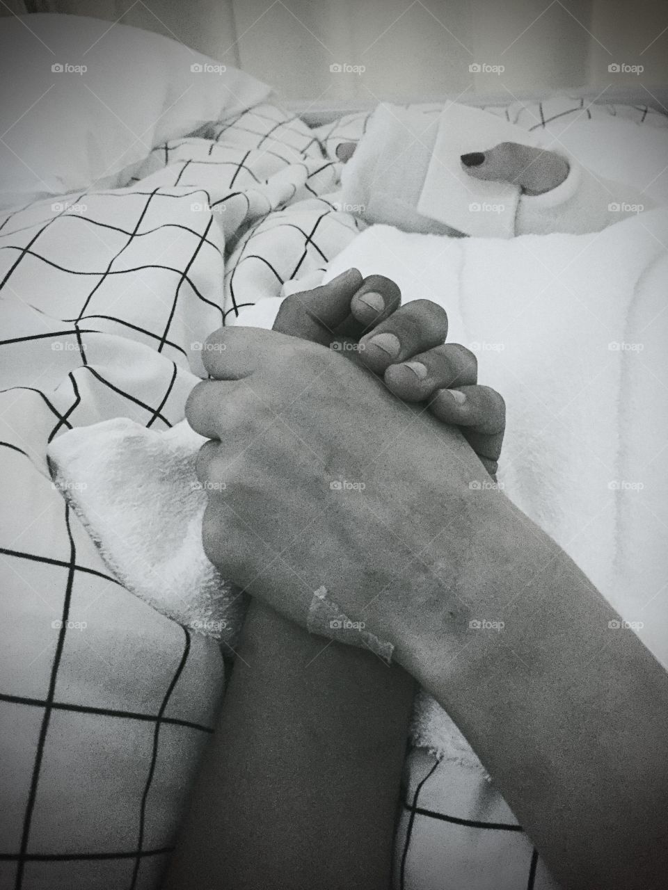 Sometimes all you need is someone to hold your hand.
