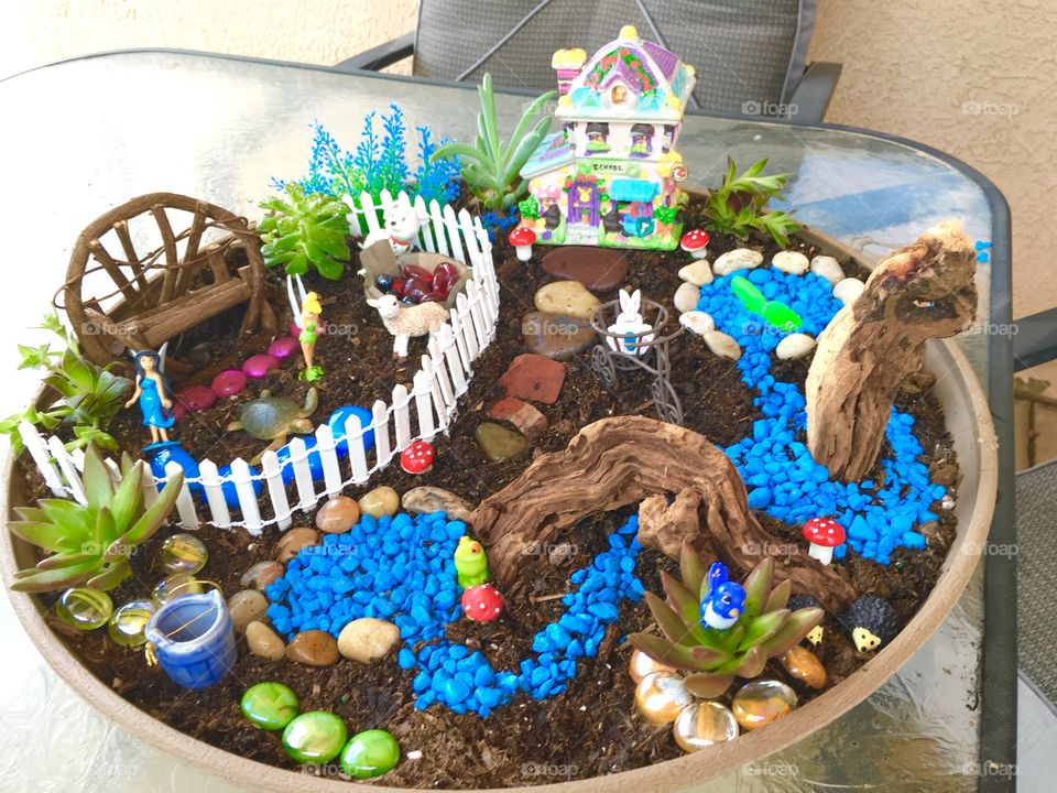 Beautiful Fairy Garden