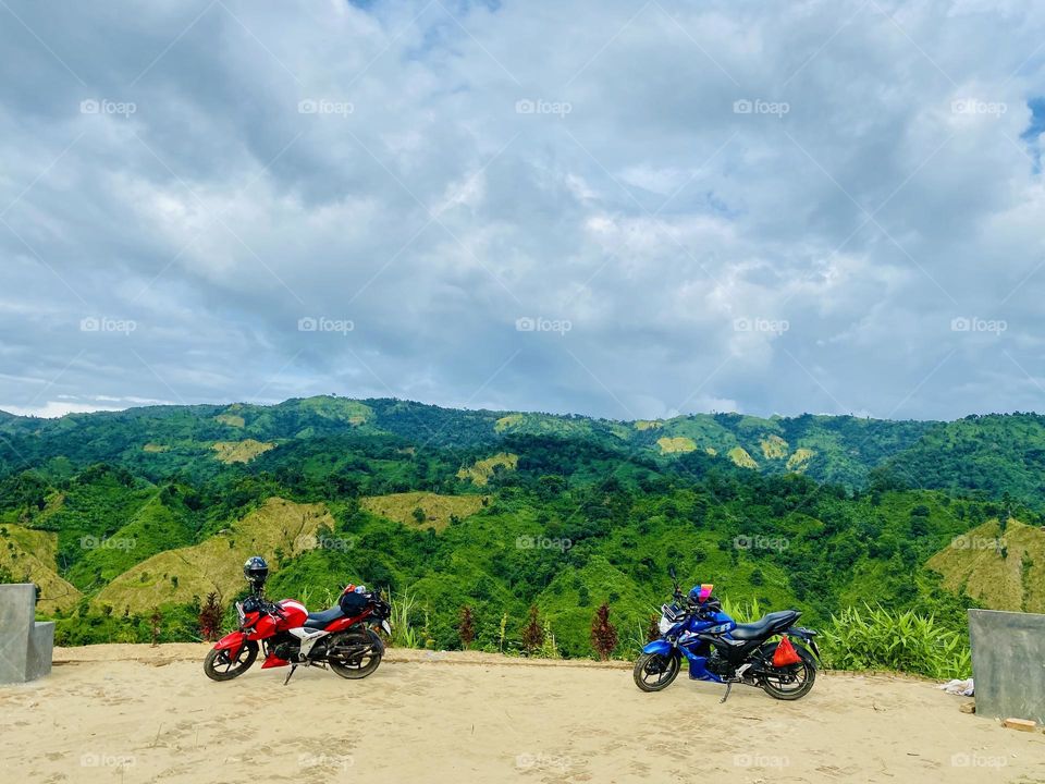 Capture the essence of tranquility with this breathtaking photography of nature and hills.