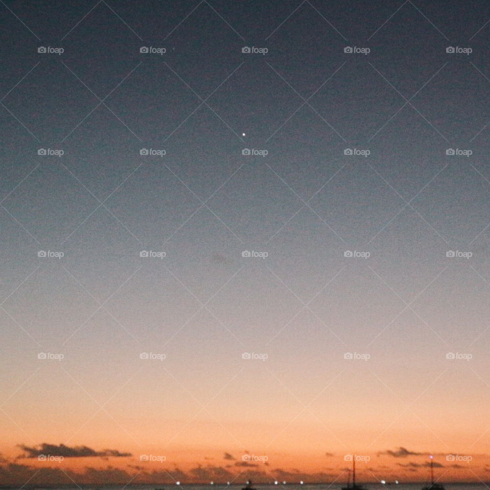 Landscape, Sunset, Sky, Desert, Evening